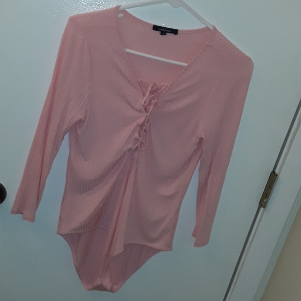 Baby pink bodysuit